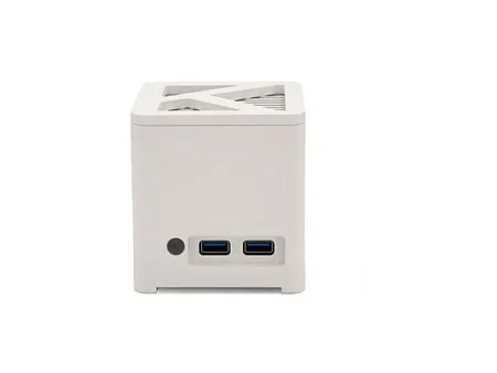 Mini PC - KUBB con PassCypher, Intel® N150, 16 GB RAM, 1 TB SSD, HD Graphics, Windows 11 Pro, Blanco