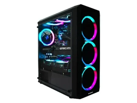 PC Gaming - GREED MK2 Pro AMD  Gaming Ordenador  Computer, AMD Ryzen 7 5700X, 32 GB RAM, 1 TB SSD, GeForce RTX™ 5070, Windows 11 Pro, Negro