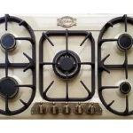 Placa de gas - KAISER KG 9325, 5 zonas, 860 mm, Negro