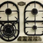 Placa de gas - KAISER KG 6325 ElfEm Turbo, 4 zonas, 590 mm, Negro