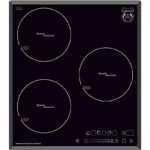 Placa de vitrocerámica - KAISER KCT 4746 FI, 3 zonas, 45 cm, Negro