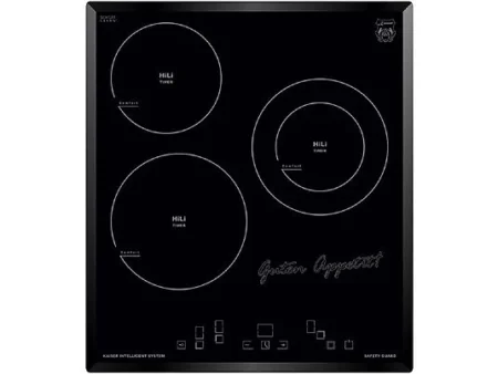 Placa de vitrocerámica - KAISER KCT 4745 F, 3 zonas, 45 cm, Negro