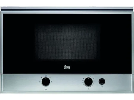Microondas integrable - TEKA MS 622 BI, 1 kW, 22 l, Negro, Acero inoxidable