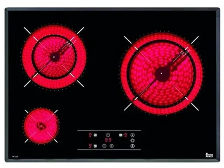 Placa de vitrocerámica - TEKA TR 5300, 3 zonas, 600 mm, Negro