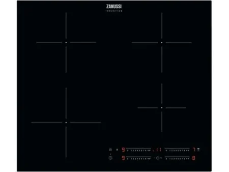 Placa de vitrocerámica - ZANUSSI ZITN644K, 4 zonas, 590 mm, Negro
