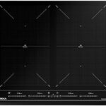 Placa de vitrocerámica - TEKA IZF 64600 BK MSP, 6 zonas de cocción (4 + 2 Flex combinadas) zonas, 600 mm, Negro