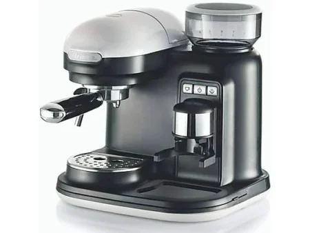 Cafetera express - ARIETE 1318W, 15 bar, 1080 W, 2 tazas, Blanco