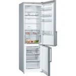 Frigorífico combi - BOSCH Serie 4 KGN39XIDP, No Frost, Sí, Altura 2030 mm, Capacidad 368 l, Acero inoxidable antihuellas