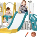 Columpio y tobogán - AIYAPLAY 331-053V00YL, a partir de 1,5 año(s), Multicolor