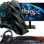 Pack PC gaming - NITROPC Pack Nitro Plus v2, AMD Ryzen 7 9800X3D (16 núcleos, 32 hilos  4,20 GHz hasta 5,70 GHz), Monitor 27 QHD 2K 1440p 165Hz, 32 GB RAM, 2 TB SSD, GeForce RTX™ 5080, Windows 11 Pro, Negro