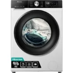 Lavasecadoras - HISENSE WD3S9043BW3, 9 kg + 6 kg, Blanco