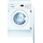 REACONDICIONADO Seminuevo Excelente Lavadora secadora integrable - Bosch WKD24362ES, 7kg+4kg, 1355 rpm, 15 programas, ActiveWater, Blanco