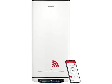 Termo eléctrico - Ariston Velis Pro Wifi 100, 1500 W, 8 bar, 100 l, Blanco