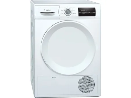 Secadora bomba de calor - Balay 3SB288BE, 8 kg, 9 programas, Programa súper rápido, Gran capacidad, Blanco