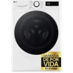 Lavadora secadora - LG F4DR6010A1W, 10 kg  6 kg, 1400 rpm, 12 programas, AI Direct Drive™, TurboWash™360˚, Blanco