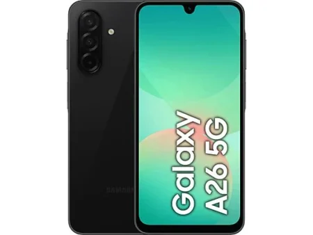 Móvil - Samsung Galaxy A26 5G, Negro, 256 GB, 8 GB RAM , 6.7" FHD+ Super AMOLED, Samsung Exynos 1380, 5000 mAh, Android 15