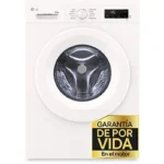 Lavadora secadora - LG W4X1085NWH, 8Kg/5 kg, 1400 rpm, 10 programas, Steam™, ThinQ™, Blanco Marfil