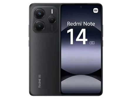 Móvil - Xiaomi Redmi Note 14 5G, Negro medianoche, 256 GB, 8 GB RAM, 6.67 AMOLED FHD+, MediaTek Dimensity 7025-Ultra, 5110 mAh