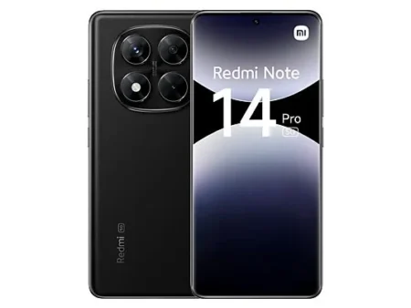 Móvil - Xiaomi Redmi Note 14 Pro 5G, Negro medianoche, 256 GB, 8 GB RAM, 6.67" AMOLED 1.5K, MediaTek Dimensity 7300-Ultra, 5110 mAh
