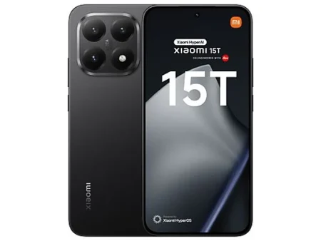 Móvil - Xiaomi 15T, Negro, 256 GB, 12 GB RAM, 6.83 AMOLED WQHD+ Eye Care, MediaTek Dimensity 8400-Ultra, 5500 mAh