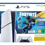 Consola - Sony PS5 Slim Standard, 1 TB SSD, 4K, 1 mando, Chasis E, Blanco + Pack Fortnite Flowering Chaos (código de descarga)