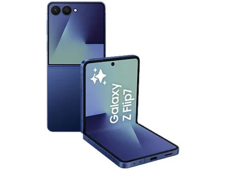 Móvil - Samsung Galaxy Z Flip7, Azul, 256 GB, 12 GB RAM, 6.9 FHD+, Exynos 2500, 4300 mAh, Android 16
