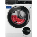 Lavadora carga frontal - AEG LFR7404L4BP, 11 kg, 1400 rpm, 12 programas, Función Vapor, Motor inverter, Blanco