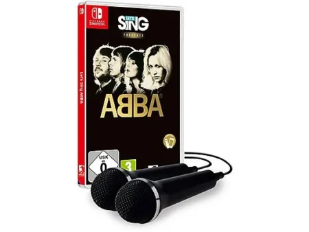 Juego Nintendo Switch - Let's Sing ABBA + 2 Mics, Familia/Sociedad