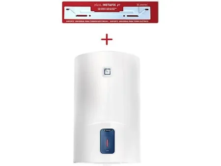 Termo Eléctrico - KIT LYDOS R 80 + BLISTER INSTAFIX ARISTON, 80 l, Blanco