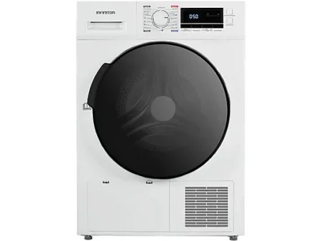 Secadora bomba de calor - INFINITON SD-HT86, Eléctrico, 8 kg, 16 programas, Blanco