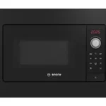Microondas integrable - BOSCH AKLBB1608626358, 800 W, 5 potencia, 20 l, Negro