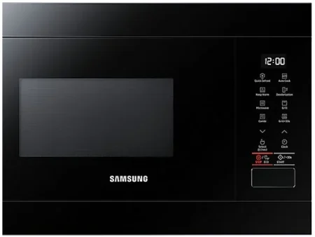 Microondas integrable - SAMSUNG MG22T8254ABE1, 1300 W, 6 potencia, 22 l, Negro