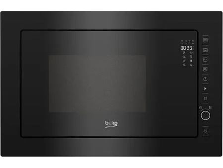 Microondas integrable - BEKO BMCB25433BG, 1100 W, 9 potencia, 25 l, Negro
