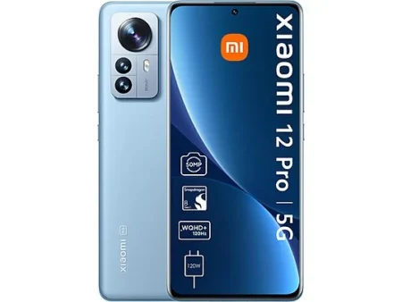 XIAOMI 2201122G, Azul, Móvil Android, 256 GB, 12 GB RAM, 6,73  AMOLED, Gorilla Glass Victus, 120 Hz, Qualcomm Snapdragon 8 Gen 1 (4 nm), 4,600 mAh