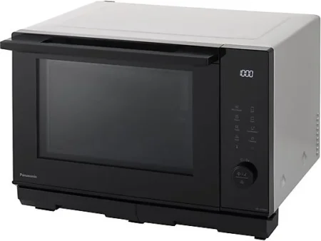 Microondas libre instalación - PANASONIC NN-DS59NMETG, 1960 W, 7 potencia, 26 l, azul, negro, inox