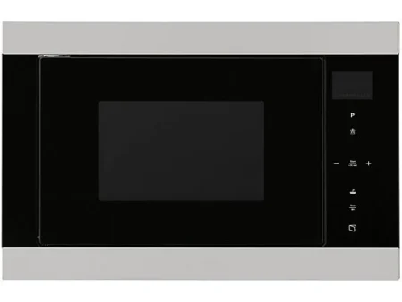 Microondas integrable - SMEG FMI325X, 1000 W, 25 l, Negro, Acero inoxidable