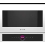 Microondas - BOSCH BFL7221W1, 1,220 W, 5 niveles potencia, 21 l, White