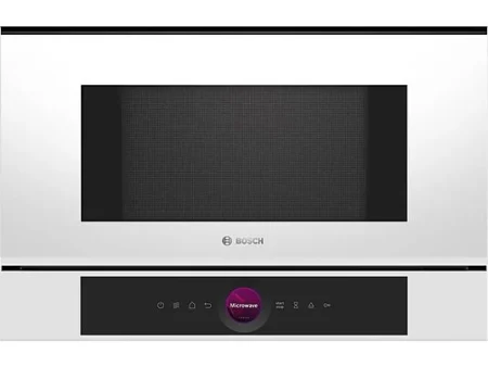 Microondas - BOSCH BFL7221W1, 1,220 W, 5 niveles potencia, 21 l, White