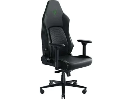 Silla gaming - RAZER RZ38-04900100-R3G1, hasta 136 kg, Negro