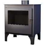 Estufa de Leña - MAESTRO FERRETERO TEYDE PATAS, 12 kW , gris