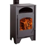 Estufa de leña - JUAN PANADERO Toulouse 540, 7,4 kW , Gris