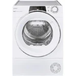Secadora bomba de calor - CANDY RapidÓ ROE H9A3TCEX-S, Bomba de calor, 9,0 kg, 14 programas, Blanco