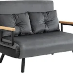 Sofá Cama - HOMCOM 839-835V00CG, Gris