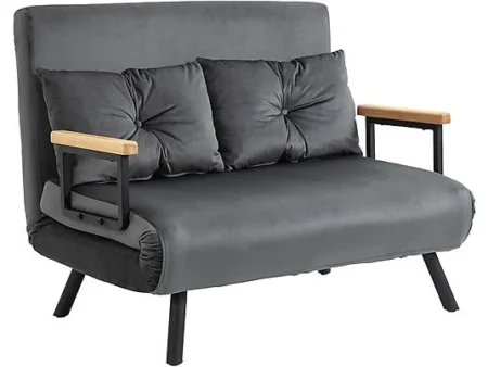 Sofá Cama - HOMCOM 839-835V00CG, Gris
