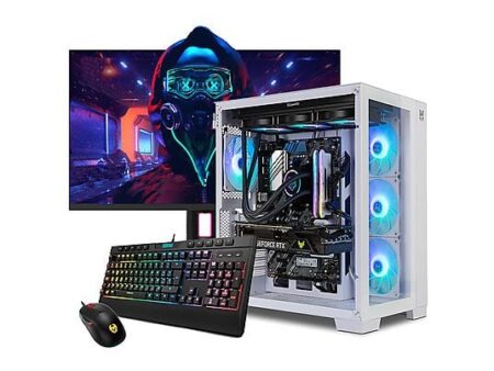 Pack PC Gaming - NEOPC ASTRANEO02TFT, Intel® Core™ Ultra 9, 64 GB RAM, 1 TB SSD, GeForce RTX™ 5080, Windows 11 Pro, Monitor 27  Full-HD, Blanco