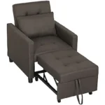 Sofá Cama - HOMCOM 839-026V00DR, Marrón