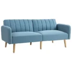 Sofá Cama - HOMCOM 839-214V00LB, Azul