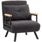 Sofá Cama Individual - HOMCOM 839-834V01CG, Gris