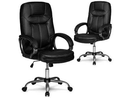 Silla de oficina - NORTHIO 88864, Negro