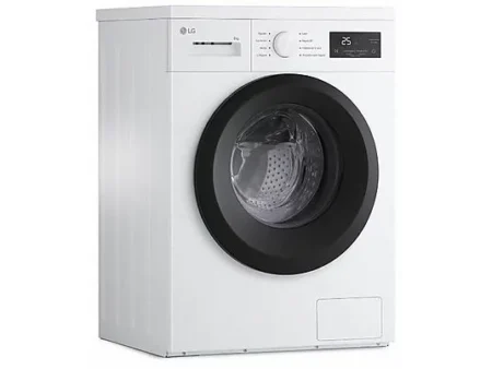 Lavadora carga frontal - LG F4A10S8NWK.ABWQCES, 8 kg, Blanco